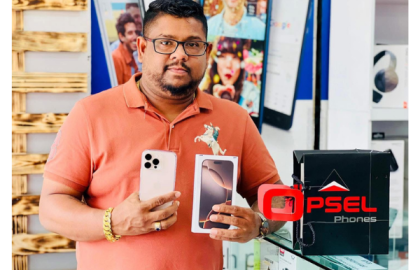 Happy Customer with iPhone 16 Pro Max – The Ultimate Apple Experience at OPSEL