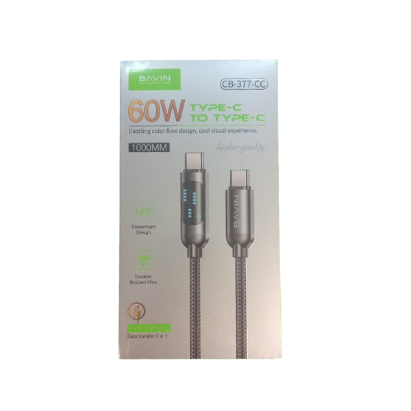 BAVIN Type-C to Type-C Cable